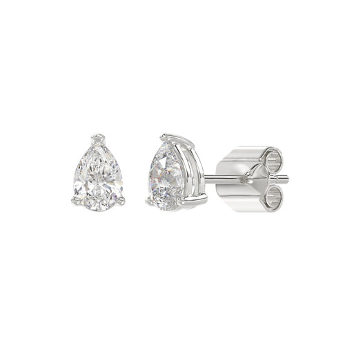 10K White Gold, angled view