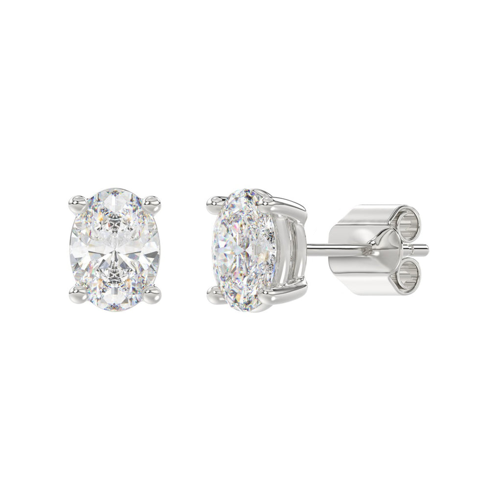 10K White Gold, angled view