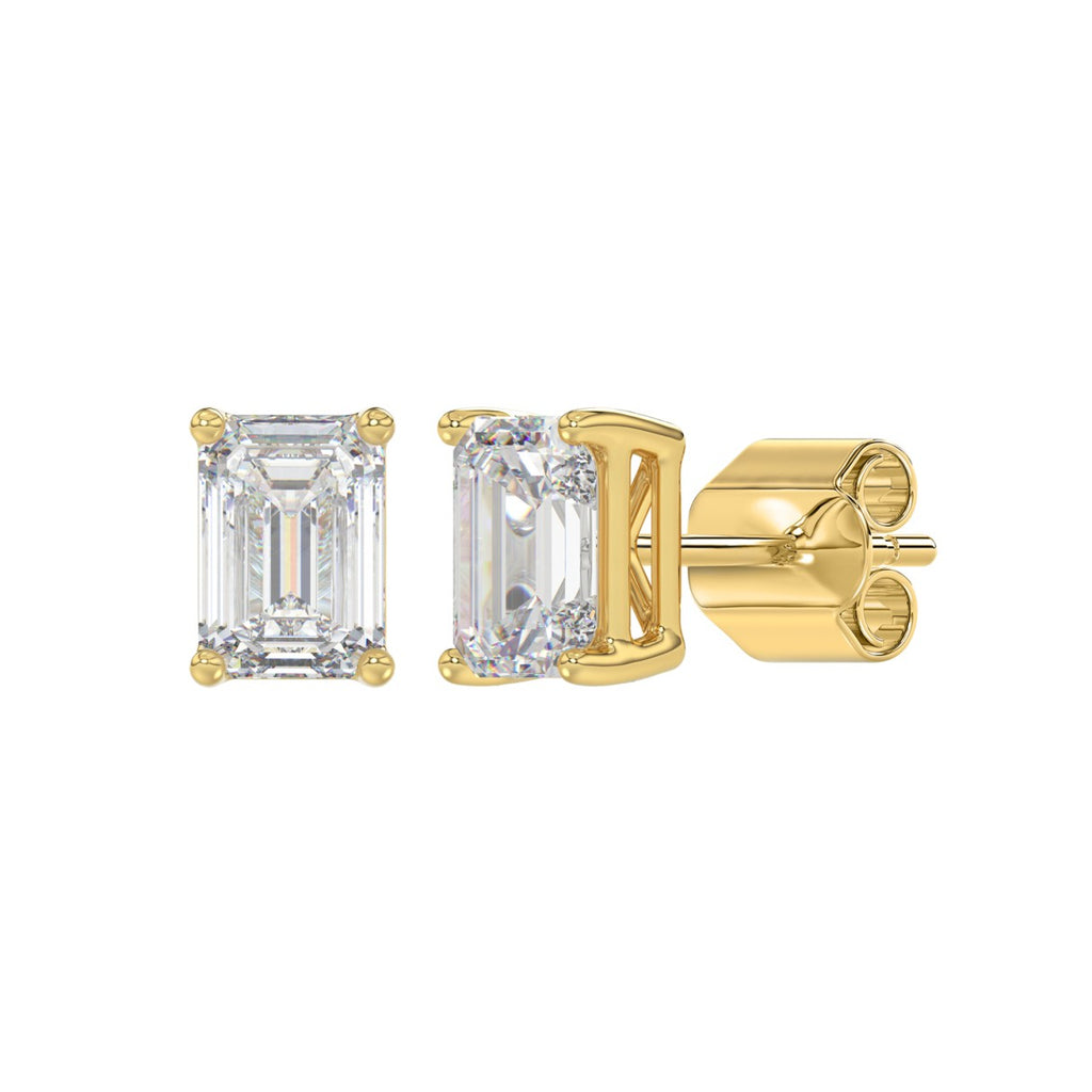 10K Yellow Gold, angled view