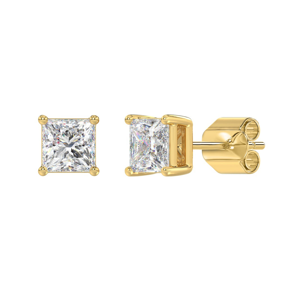 10K Yellow Gold, angled view