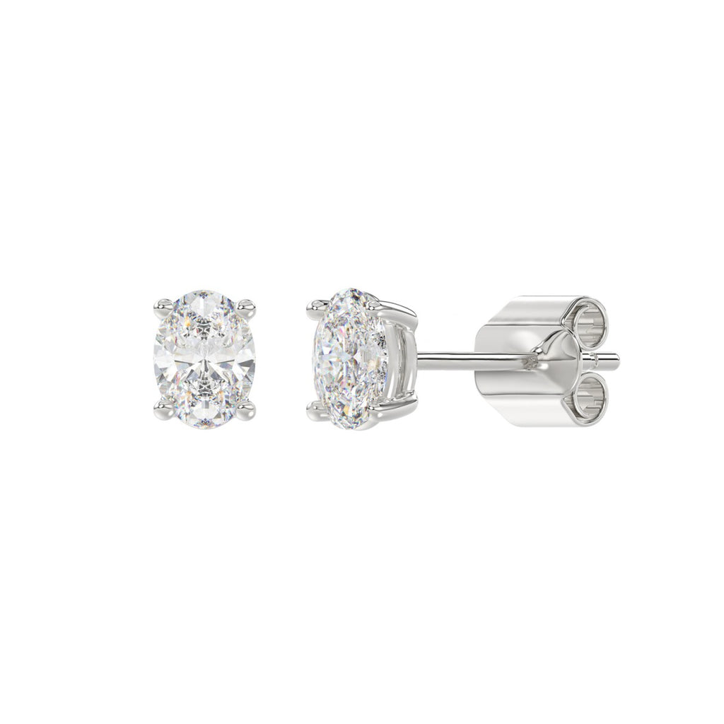 10K White Gold, angled view