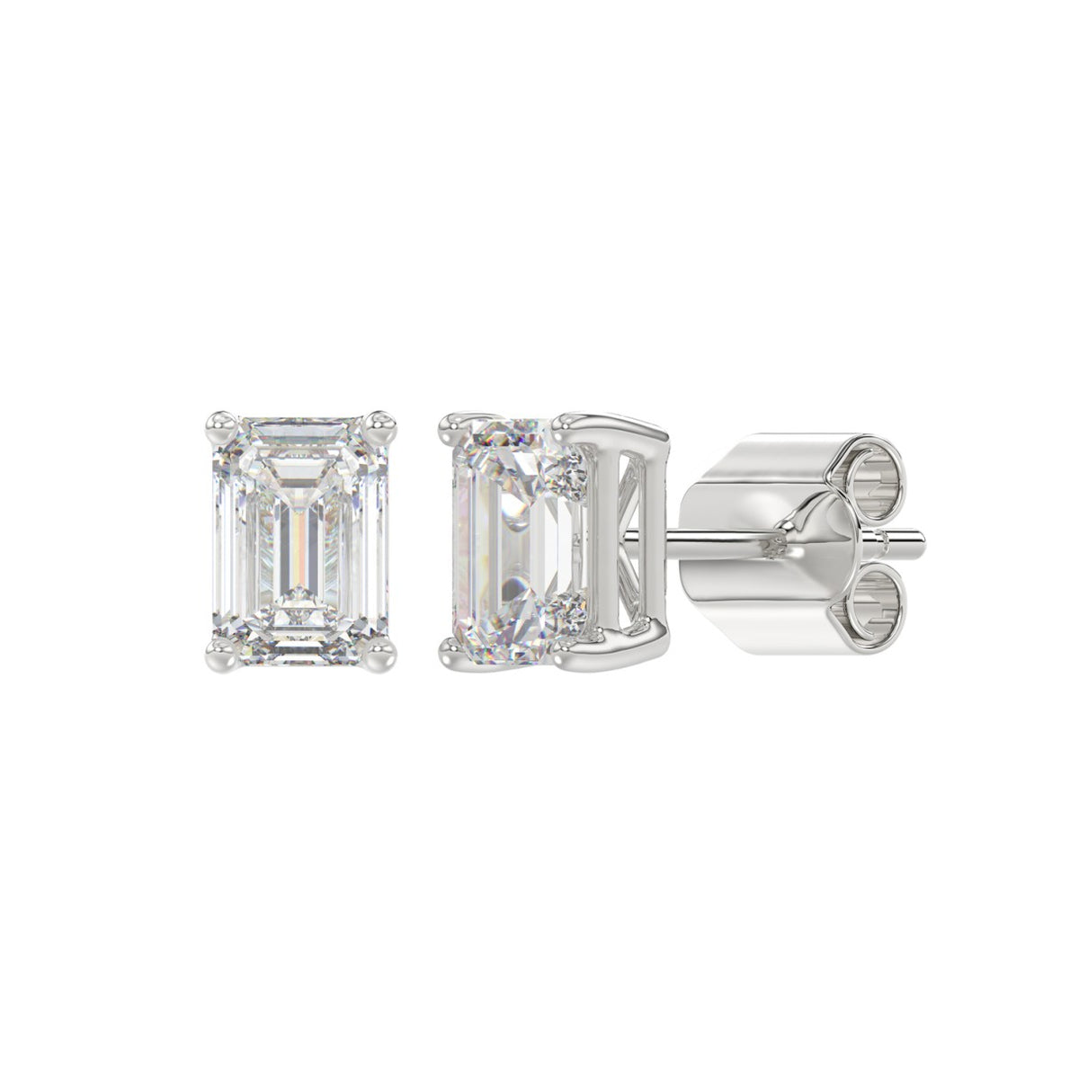 10K White Gold, angled view