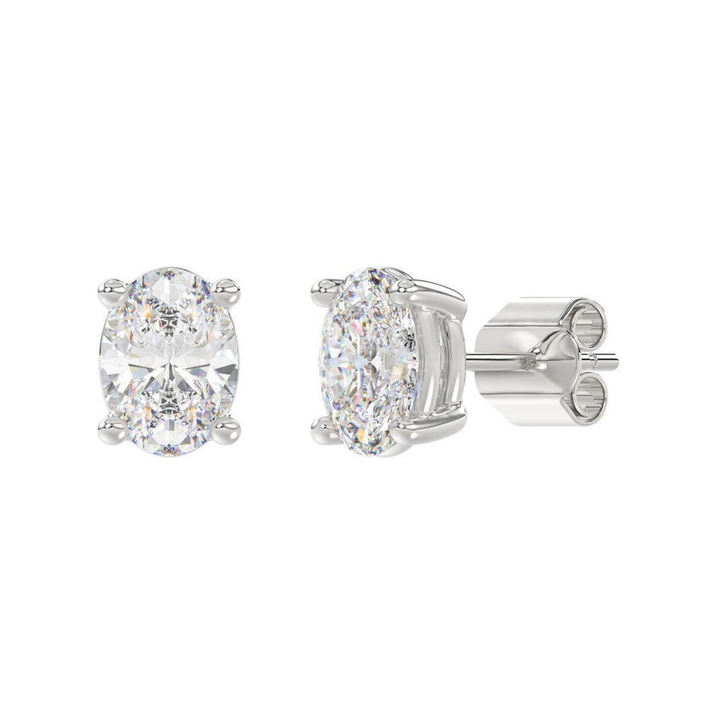 10K White Gold, angled view