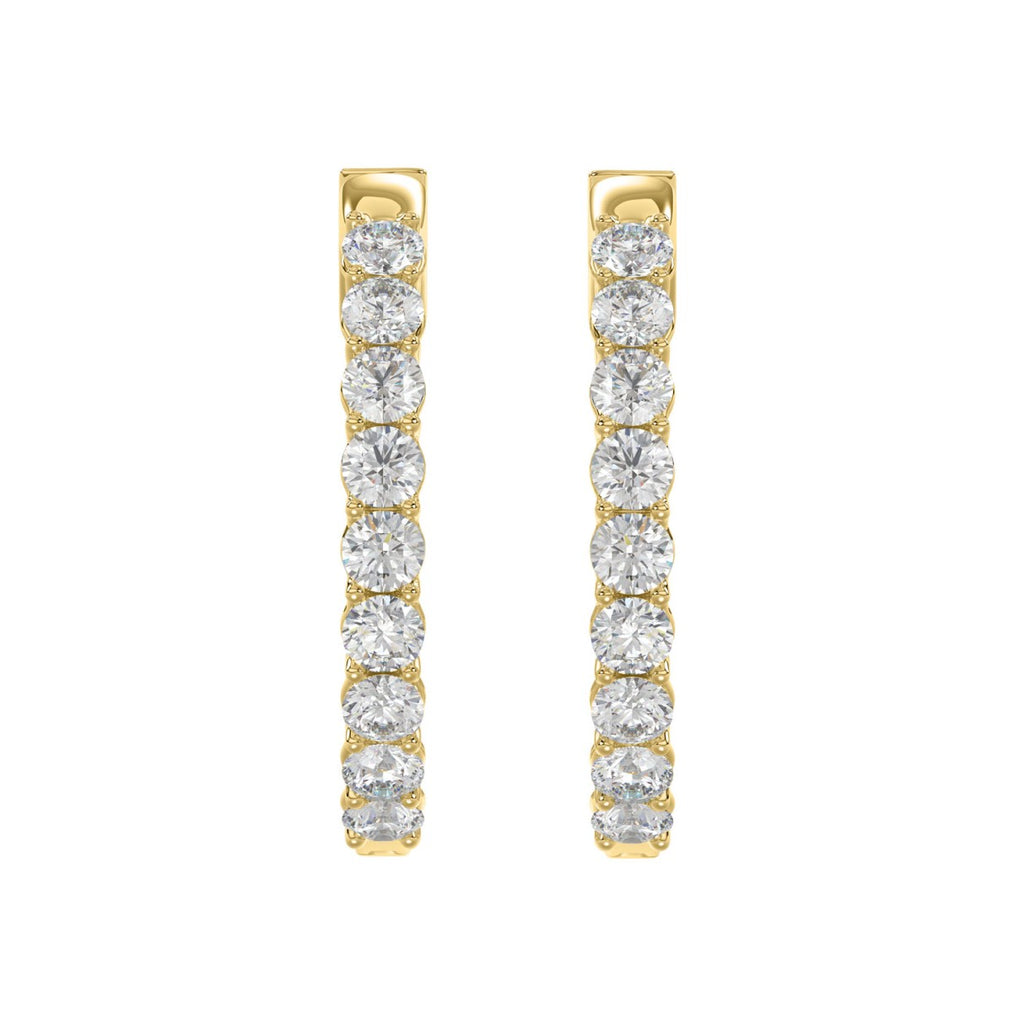 10K Yellow Gold, angled view