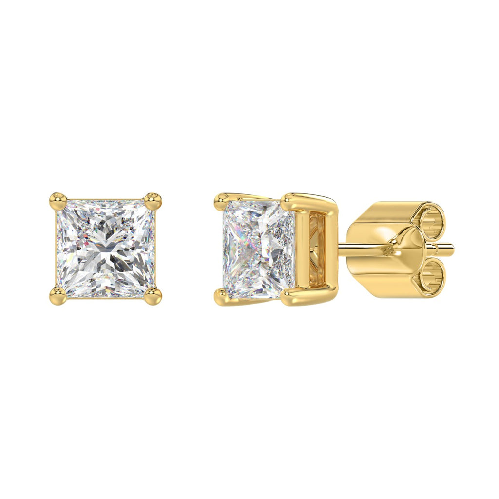 10K Yellow Gold, angled view