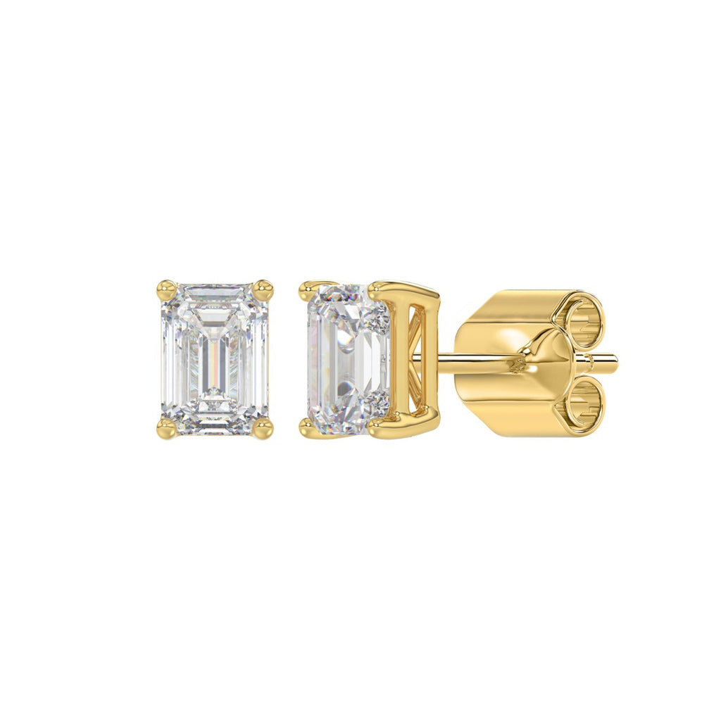 10K Yellow Gold, angled view
