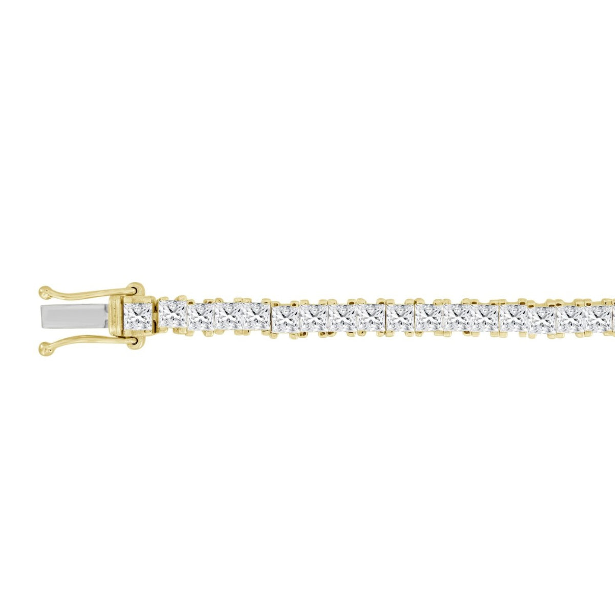 10K Yellow Gold, top view