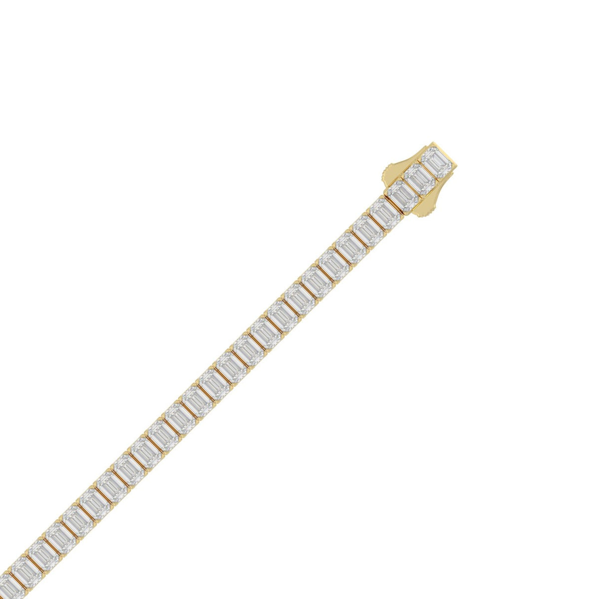 10K Yellow Gold, top view