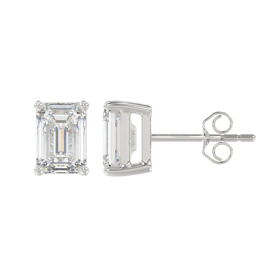 10K White Gold, flat view