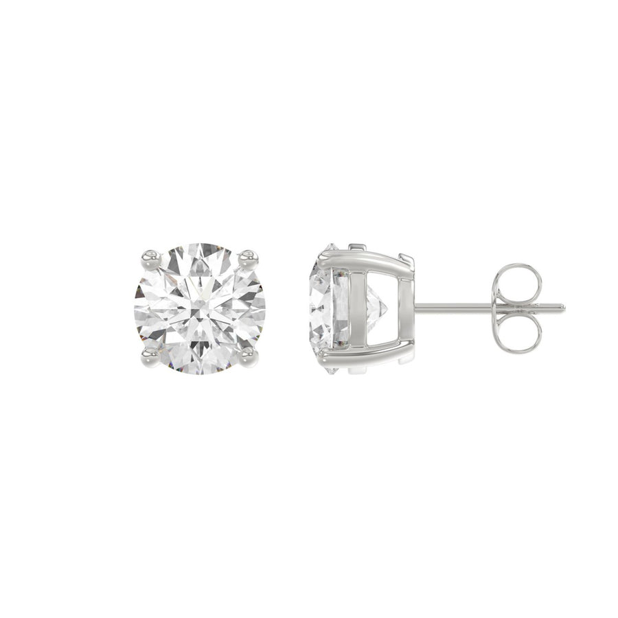 10K White Gold, flat view