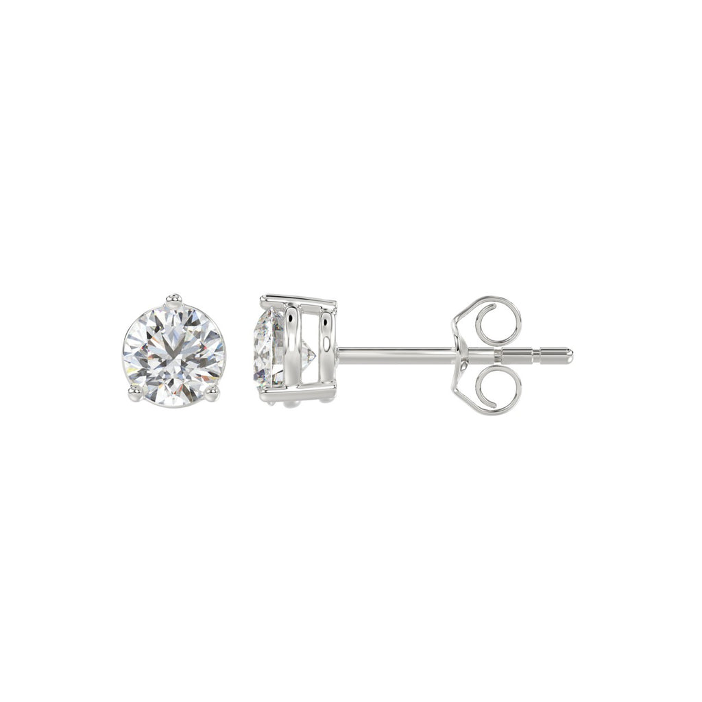 10K White Gold, flat view