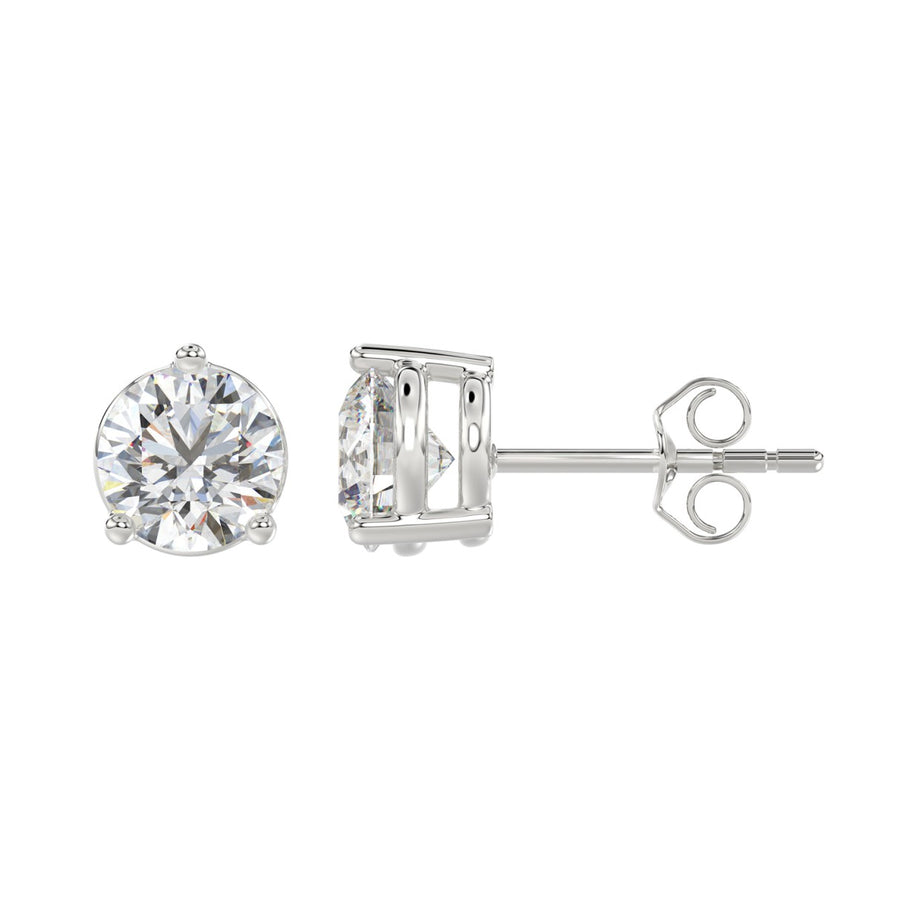 10K White Gold, flat view