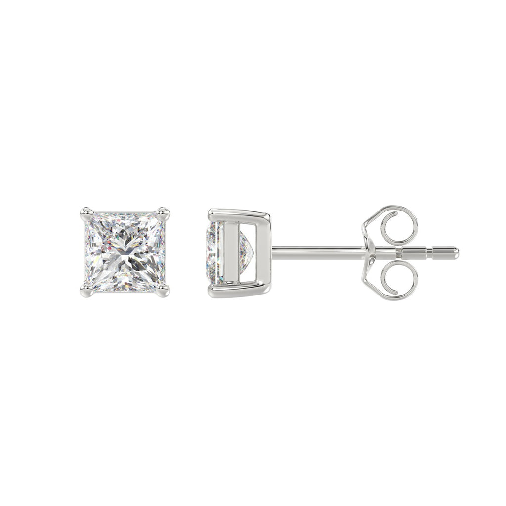 10K White Gold, flat view
