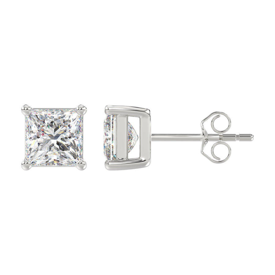 10K White Gold, flat view