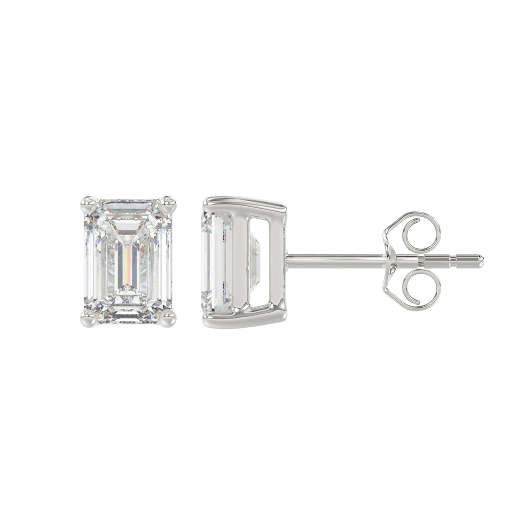 10K White Gold, flat view