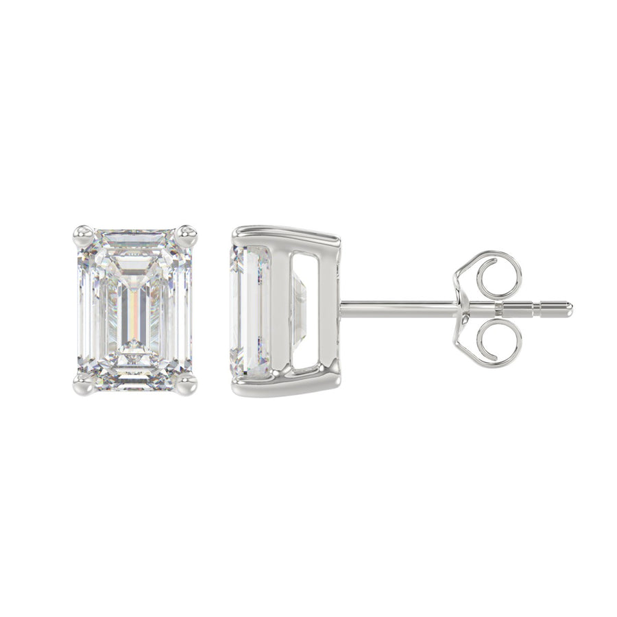 10K White Gold, flat view