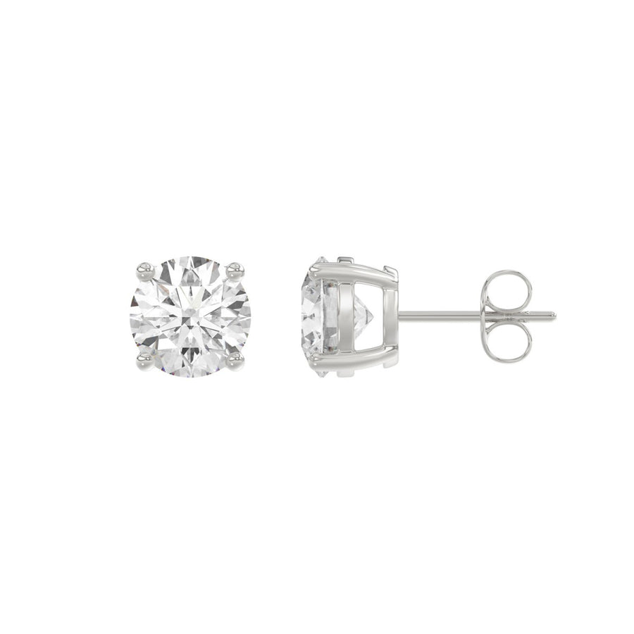 10K White Gold, flat view