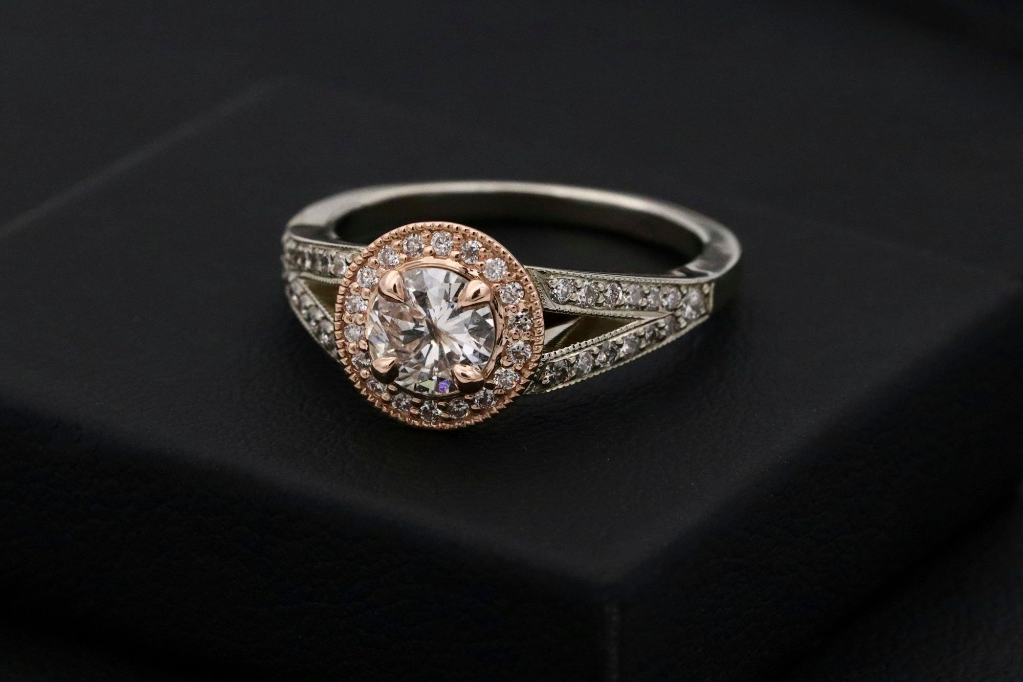 The Pavé Band — pavé-set lab-grown diamond band